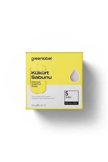 Săpun Natural Greenlabel cu Sulf – 120G
