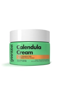 Greenlabel Cremă Hidratantă Intensivă cu Ulei de Gălbenele – 50 ml de Calm și Catifelare Naturală - Img 1