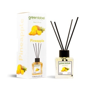Odorizant Camera Red Diffuser Greenlabel cu betisoare 100ML Aroma Ananas