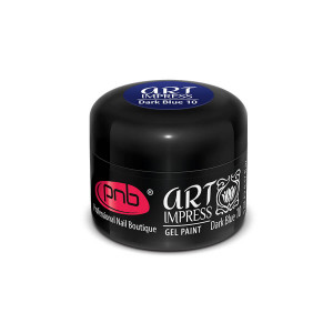 Gel Paint Art Impress 10 Dark Blue - Img 2