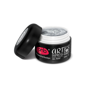 Gel Paint Art Impress 11 Silver
