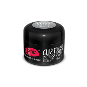 Gel Paint Art Impress 11 Silver - Img 2