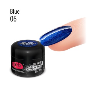 Gel Paste Shimmer 06, Blue - Img 2