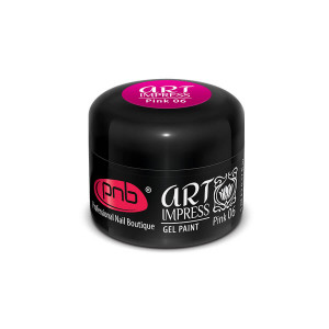 Gel Paint Art Impress 06 Pink - Img 2