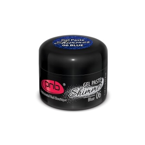 Gel Paste Shimmer 06, Blue - Img 3