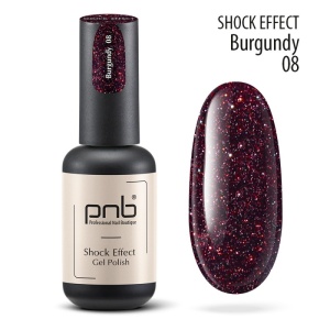 Oja semipermanenta Reflective Shock Effect Burgundy