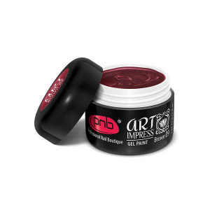 Gel Paint Art Impress 09 Brown