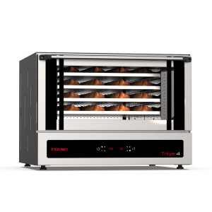 Cuptor electric digital cu convectie, Trilye 4 tavi 600x400mm, cu umidificare