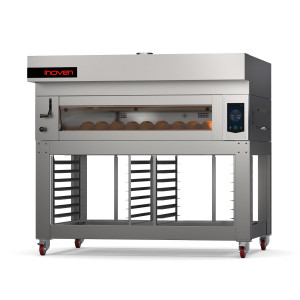 Cuptor electric pentru panificatie Koza cu o camera si suport, 4 tavi 600x400mm - Img 2