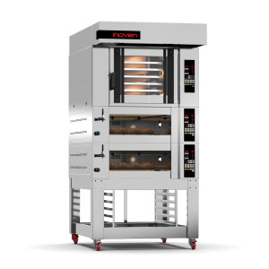 Cuptor electric multifunctional Artos, cu suport, 5+4 tavi