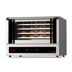 Cuptor electric digital cu convectie, Trilye 4 tavi 600x400mm, cu umidificare - Img 3