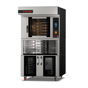 Cuptor rotativ electric pentru panificatie, Nicea 5 tavi 600x400mm, cu dospitor - Img 3