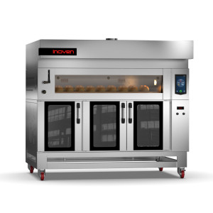 Cuptor electric pentru panificatie Koza cu o camera si dospitor, 4 tavi 600x400mm