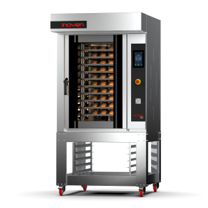 Cuptor rotativ electric pentru panificatie, Nicea 10 tavi 600x400mm, cu suport - Img 2