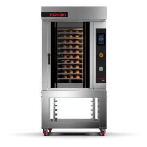 Cuptor rotativ electric pentru panificatie, Nicea 10 tavi 600x400mm, cu suport - Img 3