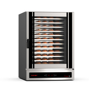 Cuptor electric digital cu convectie, Trilye 12 tavi 600x400mm, cu umidificare