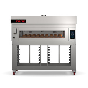 Cuptor electric pentru panificatie Koza cu o camera si suport, 2 tavi 600x400mm - Img 2