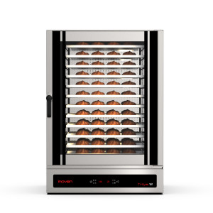 Cuptor electric digital cu convectie, Trilye 12 tavi 600x400mm, cu umidificare - Img 2