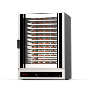 Cuptor electric digital cu convectie, Trilye 12 tavi 600x400mm, cu umidificare - Img 3