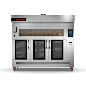 Cuptor electric pentru panificatie Koza cu o camera si dospitor, 6 tavi 600x400mm - Img 2