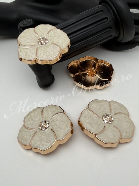 Accesorii Metalice pentru haine tip nasturi, (la bucata) Cod:3906 - Img 2