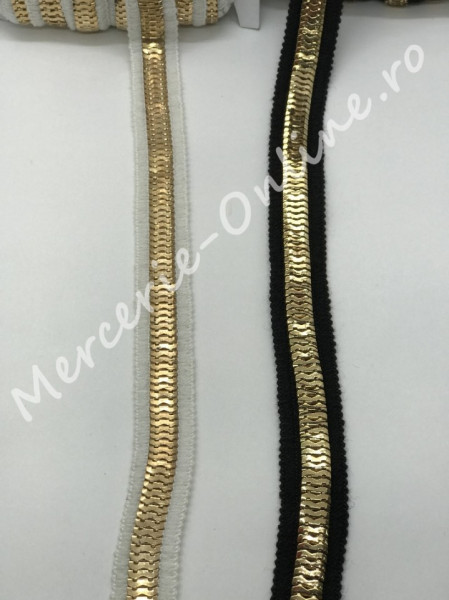 Banda pasmanterie, cca 2cm (la metru) Cod:0698