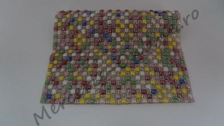 Banda termoadeziva multicolor, latime cca 50cm, (la metru) Cod:0045