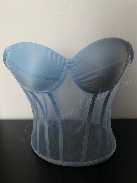 Corset rochii cupe sutien satin, (la bucata) Cod:2561 - Img 4