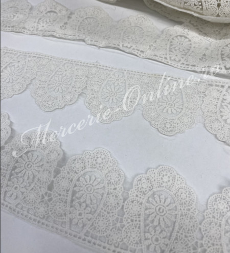 Dantela Bumbac Flori, cca 6cm (la metru) Cod:2737
