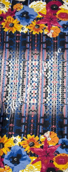 Material textil Pontiroma Imprimat, 1.50m (la metru) Cod:1616 - Img 2
