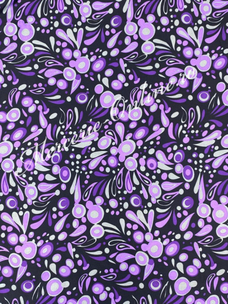 Material textil Satin Elastic Imprimat, 1.50m (la metru) Cod:1641 - Img 4