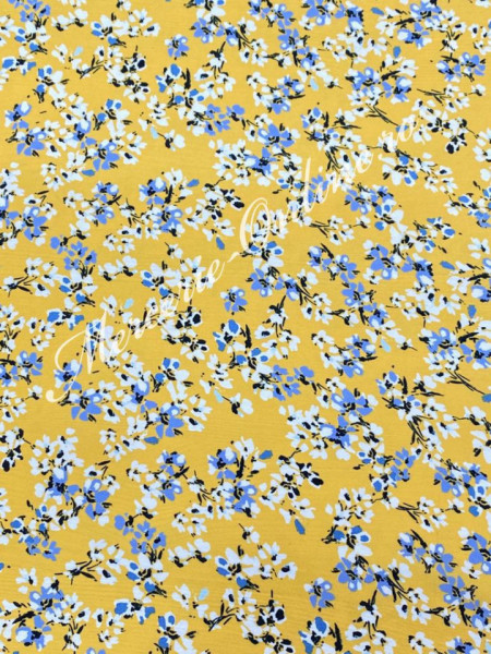 Material textil Voal Chiffon imprimat, 1.50m (la metru) Cod:1536 - Img 2