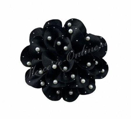Aplicatie floare 3D cu Perle si Strasuri, cca 13cm, (la bucata) Cod:2991 - Img 4