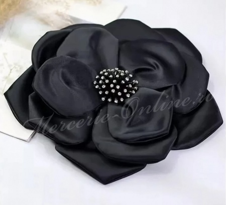 Aplicatie Floare 3D din Tafta, 29cm (la bucata) Cod:3153 - Img 2