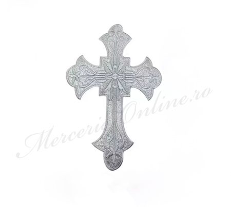 Aplicatie termoadeziva lurex, cca 12x8cm, (la bucata) Cod:3652 - Img 3