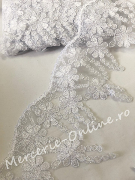 Dantela Brodata, cca 16cm (la metru) Cod:0984 - Img 3