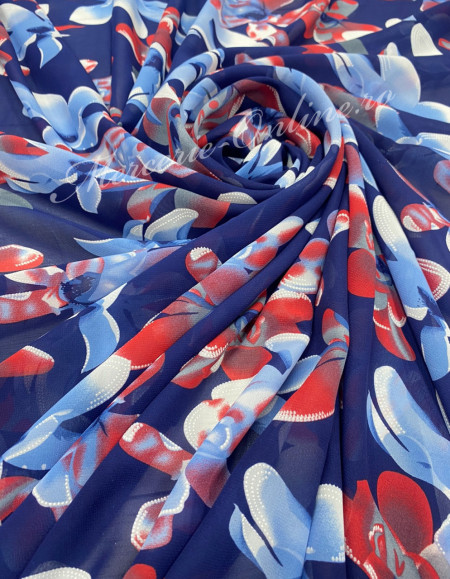 Material textil Voal Imprimat Digital, 1.50m (la metru) Cod:1882