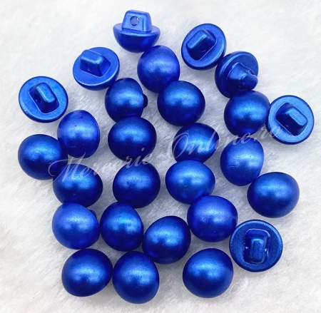 Nasturi Perle, 10mm, Albastru Imperial (50bucati/pachet) Cod:3173