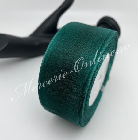 Panglica Organza, 4cm, (45metri/rola) Cod:3137 - Img 6