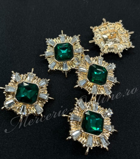 Accesorii Metalice pentru haine tip nasturi, cca 3cm (la bucata) Cod:4065 - Img 5