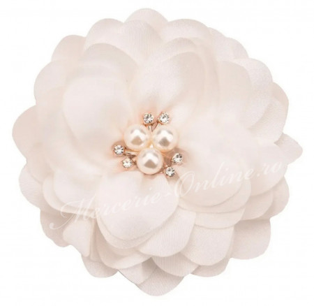 Aplicatie textila floare, 8cm (la bucata) Cod:3035