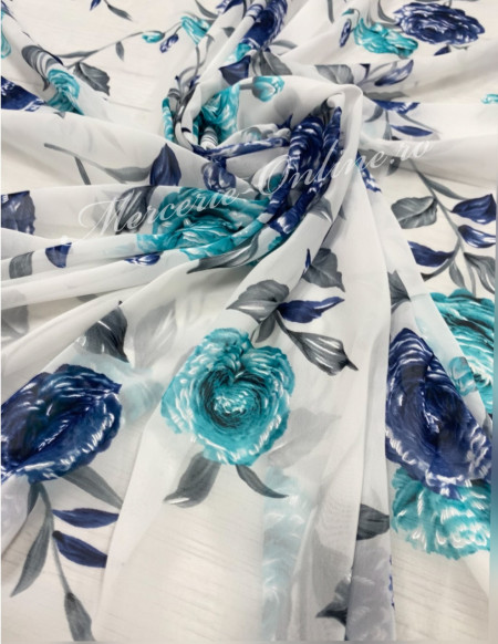 Material textil Voal Imprimat Digital, 1.50m (la metru) Cod:1611