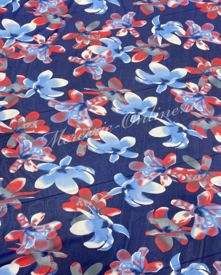 Material textil Voal Imprimat Digital, 1.50m (la metru) Cod:1882 - Img 2