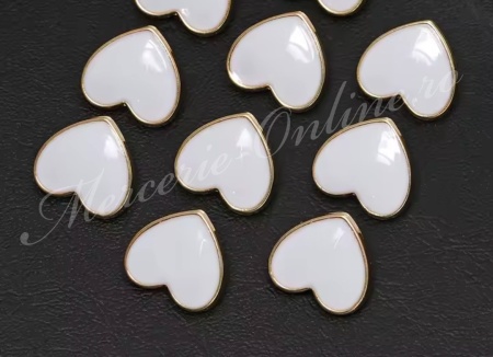 Nasturi Metalici Inima, 12mm (5bucati/set) Cod:3359 - Img 3