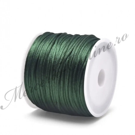 Snur Satin, mai multe culori disponibile, 2mm (91metri/rola) Cod:1163 - Img 4