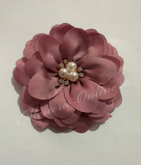 Aplicatie textila floare, 8cm (la bucata) Cod:3036