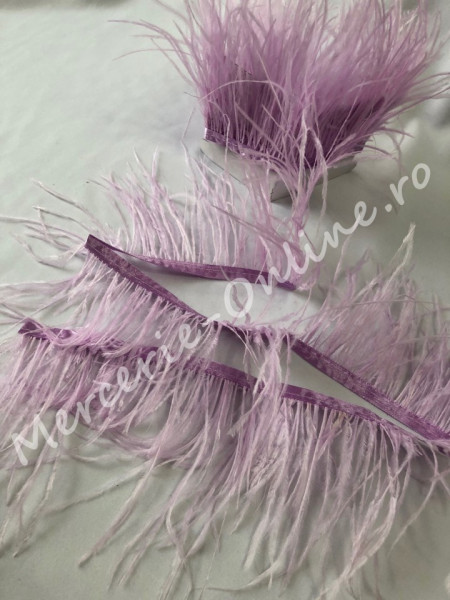 Banda pene strut, Lila (la metru) Cod:0996 - Img 2