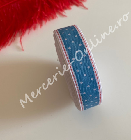Banda rips cu buline, latime 2.5cm, (22metri/rola) Cod:1339 - Img 3