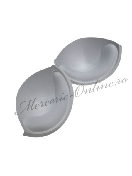 Cupe sutien cu Push-Up Banana, Alb/Negru/Bej (o pereche) Cod:3547 - Img 4