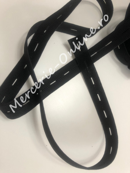 Elastic cu butoniere, 20mm (10metri/rola) Cod:1238 - Img 2